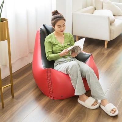 新款充气懒人沙发 简约休闲充气沙发 可折叠成人靠椅充气躺椅批发
