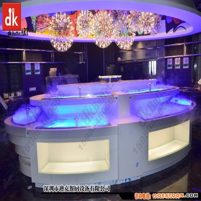 DK 自助餐厅设计方案 方形餐饮家具定制 圆形餐台定制 圆形餐饮家具设计
