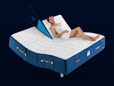 席梦思软垫进口乳胶智能电动床垫按摩升降多功能遥控老人孕妇助力