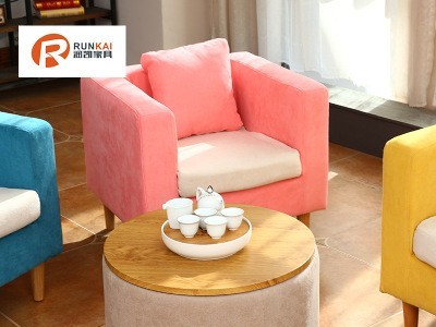 北欧茶几现代简约客厅家用小户型洽谈阳台桌椅组合圆形茶桌储物
