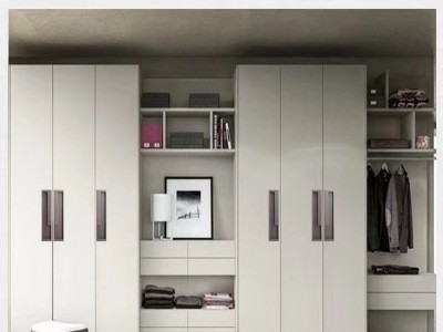 全铝家具铝合金衣柜定制 板式整体新材料现代简约储衣物间组合