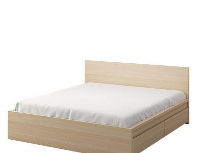 简约储物床现代高箱软靠主卧室1.8m1.5m单人双人板木收纳抽屉床铺图5