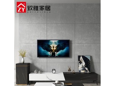意式极简意大利进口岩板茶几电视柜组合简约现代小户型客厅地柜图3