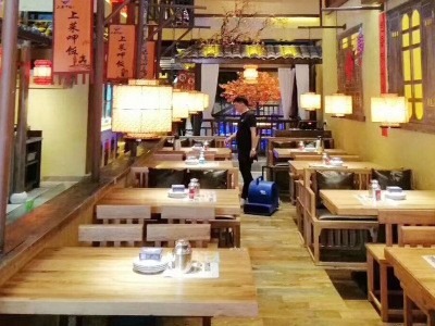 供应饭店家具餐厅橡木桌子凳子全实木简约桌椅欢迎来图定制