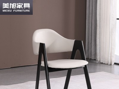 小户型白蜡木框架餐椅 意式极简岩板餐桌椅组合 折叠餐桌厂家定制图2
