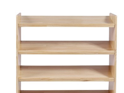 现代简约多层实木玩具柜 幼儿园家具图书柜 定制小型长条收纳架