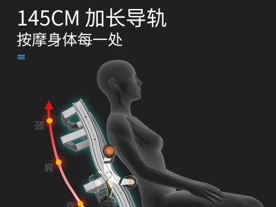 按摩椅双SL导轨家用电动太空舱老人沙发多功能按摩椅一件代发图2