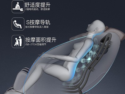 厂家SL型导轨按摩椅家用太空豪华舱全自动机械手全身多功能按摩器图2