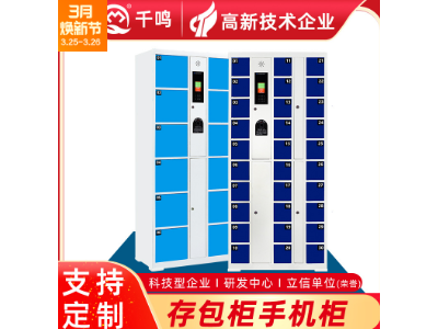 电子存包柜超市商场条码寄存柜智能微信扫码储物柜指纹刷卡手机柜图2