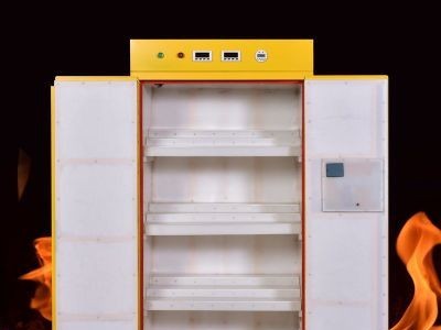 河洛力盛智能温湿度控制柜药品柜防爆安全柜恒温恒湿定时抽风双锁图2