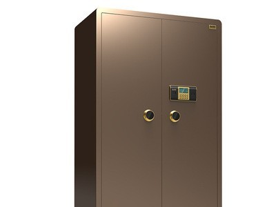 厂家批发鼎发保险柜办公防盗全钢高1/1.5/1.8m指纹密码大型保管箱图2