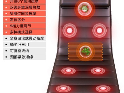 多功能按摩垫 电动按摩枕/靠垫/坐垫 多频率按摩垫 沙发垫按摩垫图5