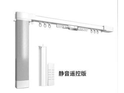 电动窗帘轨道智能小米家居小爱wifi语音遥控杜亚电机开合升降双杆图3