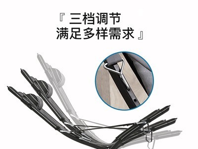 折叠躺椅办公室午休睡靠椅子家用休闲户外沙滩钓鱼椅太阳台孕妇椅图3
