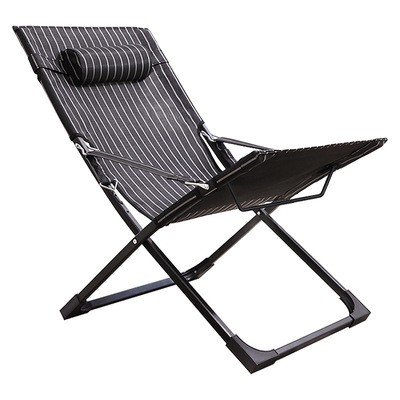 折叠躺椅办公室午休睡靠椅子家用休闲户外沙滩钓鱼椅太阳台孕妇椅