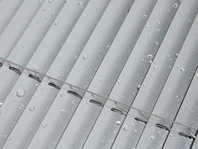 工厂直销新款卫生间百叶帘厨房铝百叶 调光2.5CM百叶帘电动百叶帘图3