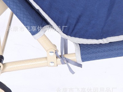 两用躺椅透气成人加固休闲厂家简易加宽双方管午休椅折叠椅躺椅图3