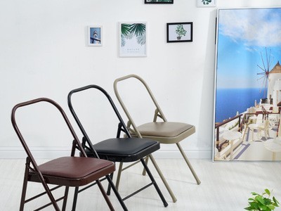 瑜伽椅子凳子辅助椅家用折叠椅子加厚艾扬格yoga折叠椅瑜伽辅具椅图4