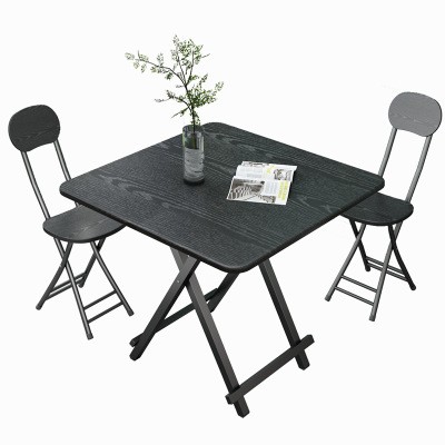 折叠桌子便携吃饭餐桌简易休闲桌电脑桌可对折手提桌摆摊方桌圆桌