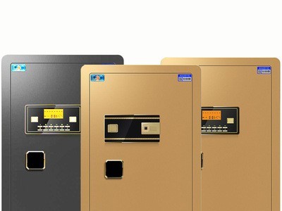 供应钢制防盗保险柜防火保管箱双门保险柜批发图2