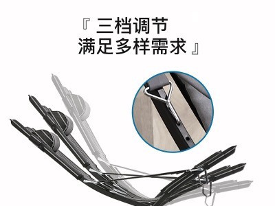 午休躺椅办公室午睡折叠椅阳台家用靠背小型迷你懒人便携休闲单人图2
