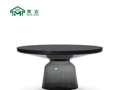 麦古 The Bell Table铃铛茶几玻璃客厅角几卧室边几组合茶几家具图3