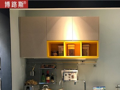 橱柜厂家生产 防潮双饰面整体橱柜 外贸橱柜加工 外贸衣柜定制图3
