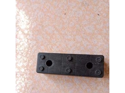 直销7公分2个钉子孔沙发角家具塑料配件各种塑料沙发角图2