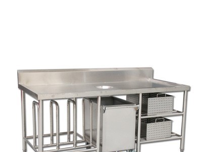 生产多功能配菜工作台 不锈钢商用厨具实用分菜车 定制配菜工作台图4