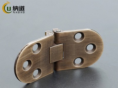 陈氏五金特价翻板合页台面铰链餐桌翻板合页加厚耐用铜合页T3705图3