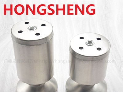 批发 家具五金不锈钢柜加厚柜脚件金属可调电视柜脚活动柜脚图3