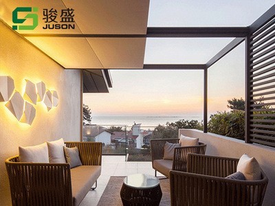 藤编沙发户外家具别墅现代简约沙发组合花园阳台休闲单人藤椅定制图3