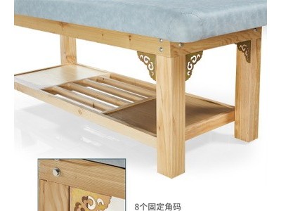 实木美容床 多功能头疗床理疗床 按摩床带洞美容院专用推拿床批发图4
