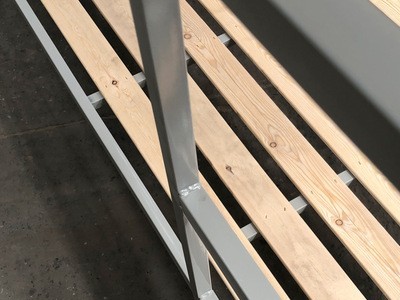 厂家生产简易铁质学生员工床 工程出口多人上下组合床定制铁架床图3