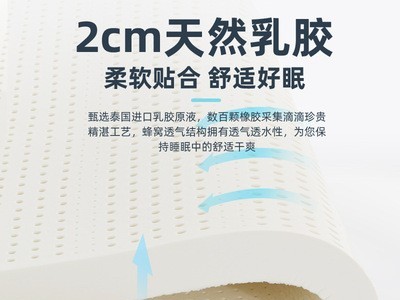 裕乐家用独立袋装弹簧床垫席梦思床垫定制 黄麻乳胶床垫厂家批发图3