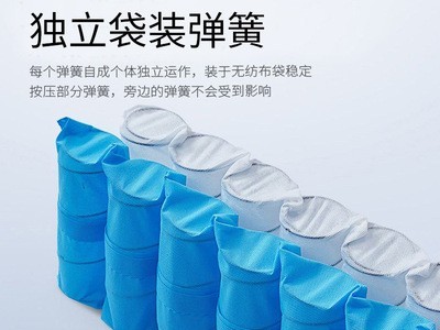 床垫独立弹簧床垫乳胶床垫五星级酒店家用席梦思椰棕床垫厂家定制图3