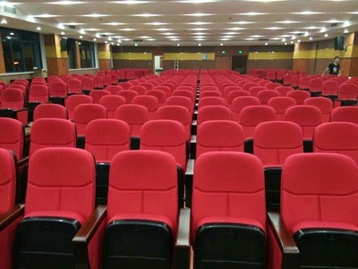 安吉昊升礼堂椅排椅学校报告厅会议椅剧场椅影院椅座椅连排座椅图5