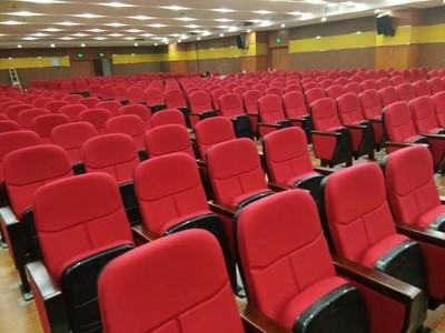 安吉昊升礼堂椅排椅学校报告厅会议椅剧场椅影院椅座椅连排座椅图4