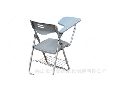 广东工厂批发热销塑料座椅带靠背便携式易收纳加小桌板折叠椅子图5
