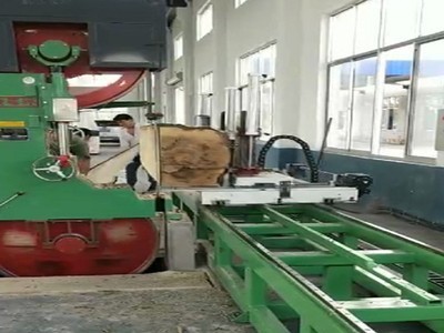重型数控木工带锯自动木工跑车立式圆木电动木工带锯机跑车图3