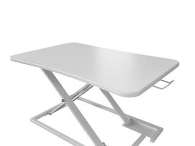 爱特优站立式升降台办公桌升降桌电脑桌上桌可折叠可移动式工作台