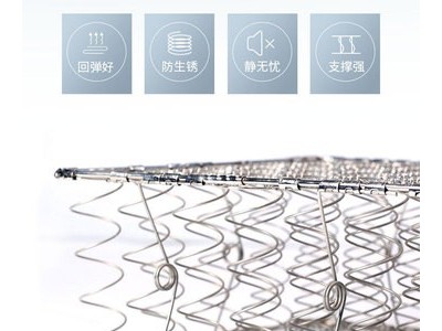 厂家定制席梦思乳胶弹簧床垫1.5 1.8米酒店加厚28cm家用床垫订做图5