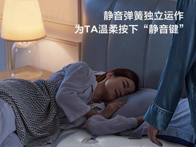 3D双人床垫软硬适中透气1.5米1.8米家用席梦思独立弹簧可定制厂家图2
