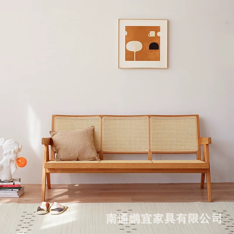 3人藤椅沙发