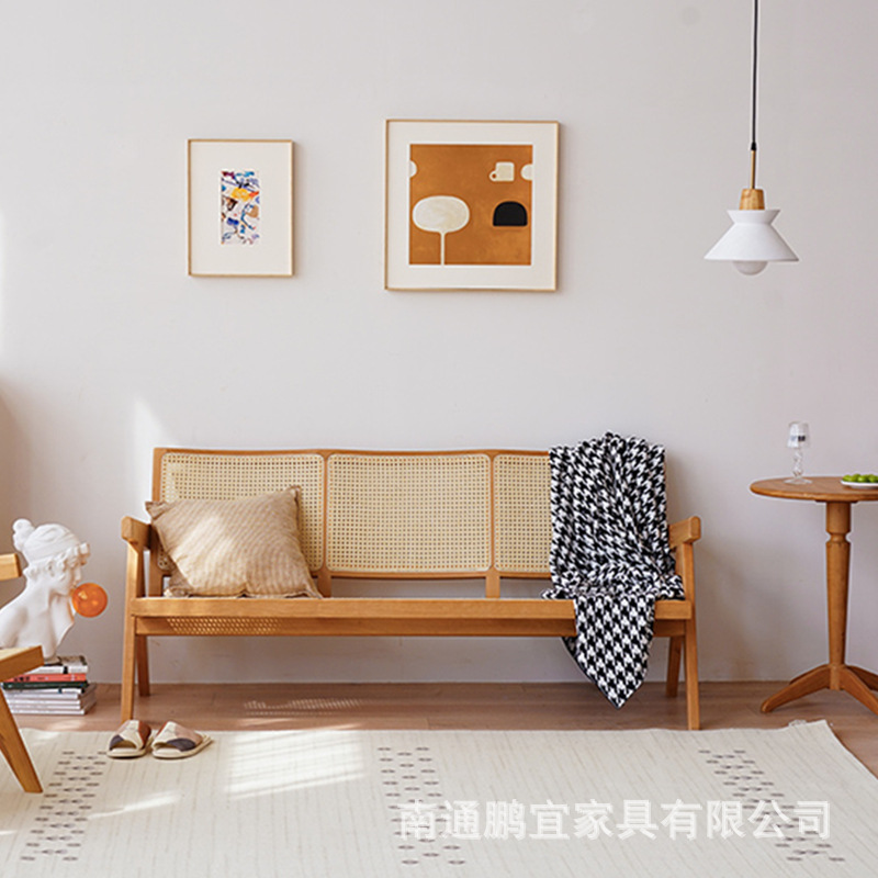 3人藤椅沙发