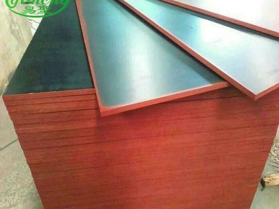 建筑模板杨木建筑胶合板高层清水木板板 厂家供应工地芯覆膜模板图5