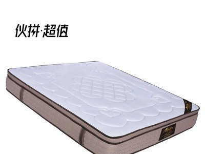 厂家批发海绵席梦思加厚 独立弹簧床垫宾馆酒店工程乳胶床垫 定制图4