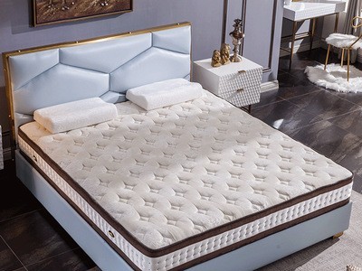 厂家批发酒店公寓床垫纤维1.8米海绵床垫软硬适中弹簧床垫批发