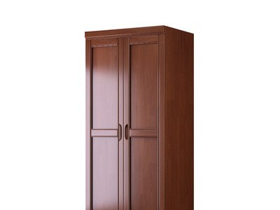 新中式实木橡胶木衣柜家用小户型带抽屉定制大衣橱卧室收纳储物柜
