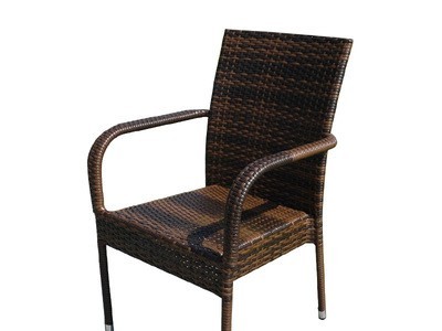 仿藤休闲桌椅 藤编户外家具 Pe藤椅 室外桌椅五件套 Rattan chair图4